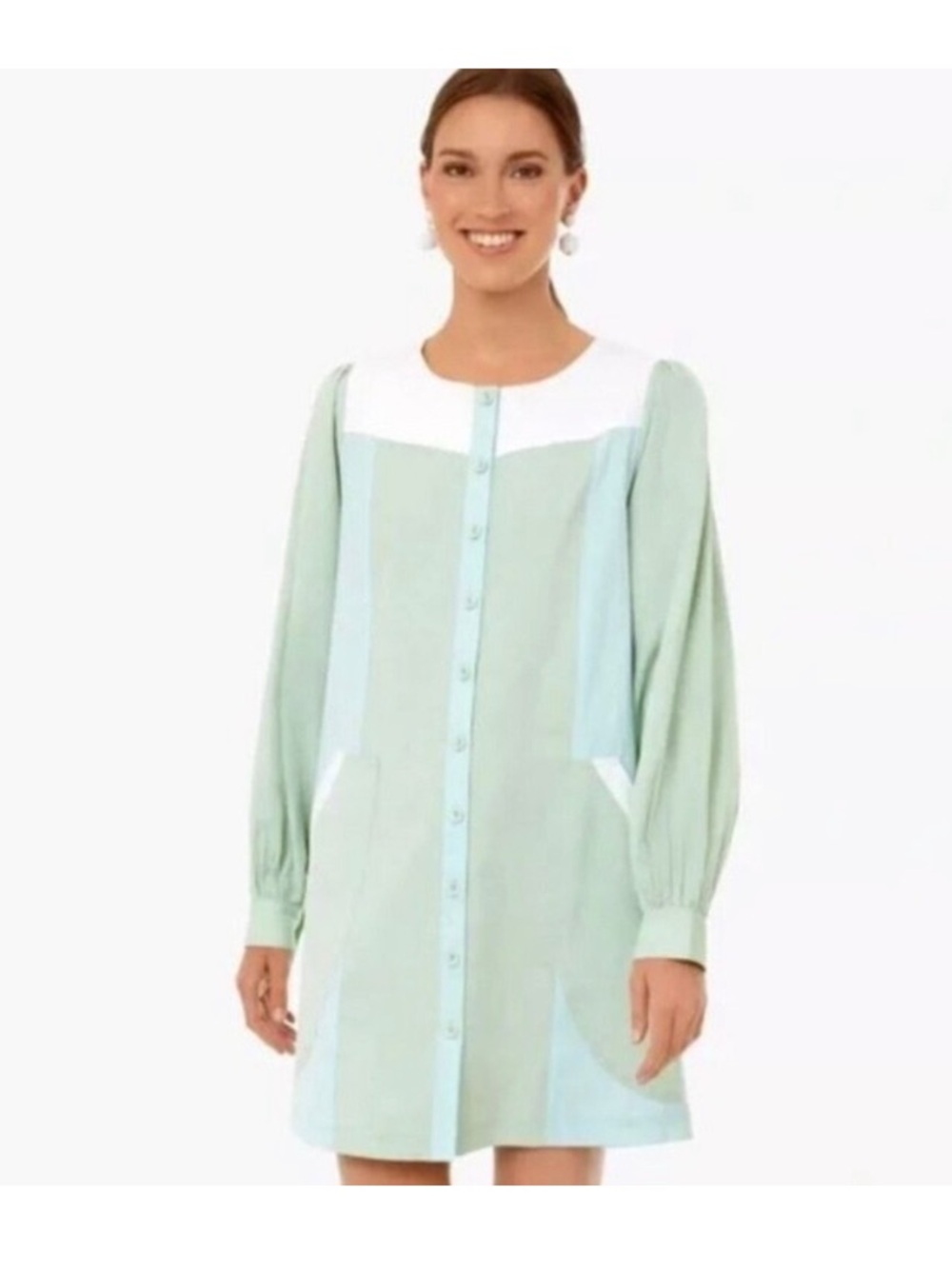 Pomander Place Tuckernuck Elliot Dress in Sea Green Size Medium